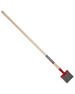 Betonschraper - Gehard staal - 15 cm - Essenhouten steel - 130 cm