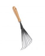 Greentools balai a feuille avec petit manche en bois