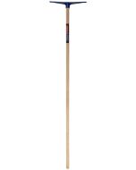 GRATTOIR A CROTTINS BLEU PVC 35CM AVEC MANCHE 1.60M