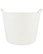Cuve flexible - Avec poignées - Plastique - 38 litres - Blanc