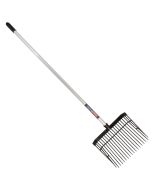 Rateau multifonct. avec manche en alu