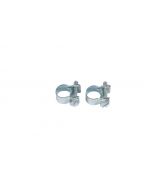 Colliers de serrage galvanisés 10-12mm 2 pcs