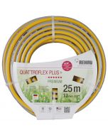 Tuinslang - Getricoteerd - Quattroflex - No torsion - 1/2 inch - 25 meter - Geel 