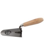 Truelle a polir 12cm avec poignee en bois 