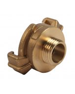 Gk-snelkoppeling 1/2inch met aansluiting uitwendige draad (messing) op kaart