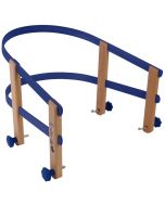 Support de dos en bois/pvc pour luge