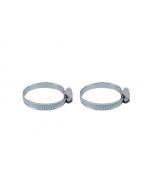 Colliers de serrage galvanisés 32-50mm 2 pcs