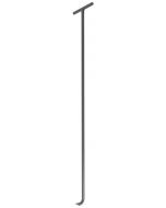 Putdekselhaak - Gelakt staal - T-greep - 80 centimeter