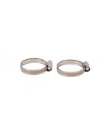 Colliers de serrage galvanisés 25-40mm 2 pcs
