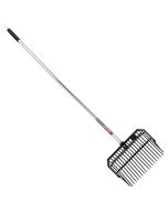 Paardenstalvork - Ergonomisch - Aluminium steel - 140 centimeter