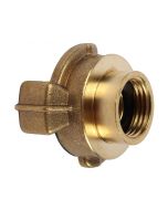 Gk-snelkoppeling 1/2inch met aansluiting inwendige draad (messing) op kaart