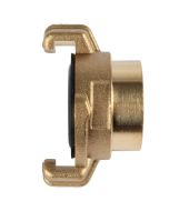 Gk-raccord rapide femelle 1 pouce (laiton) sous blister