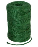 Corde de jardin jute, couleur vert 90m