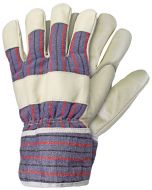 Gants de travail - Cuir - Doublés - Taille L