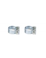 Colliers de serrage galvanisés 15-17mm 2 pcs