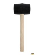 Marteau en caoutchouc - 900 g - Manche en bois de frêne