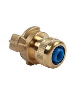Gk-raccord rapide avec porte-tuyau ø 12-18mm (laiton) sous blister