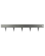 Bordure - Galvanisé - Connectable - 100 x 7,5 cm