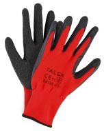 Gants de travail - Rouge - Nylon - Taille L