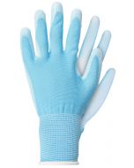 Gants de travail - Polyester - Bleu - Taille L - Ultraléger