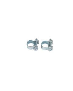 Slangklemmen - Met schroef - Verzinkt - 10-12 mm - 2 stuks