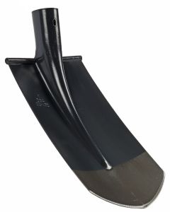 Kabelschop - 16 cm - Blank gepolijst - Met opstapje - Zonder steel