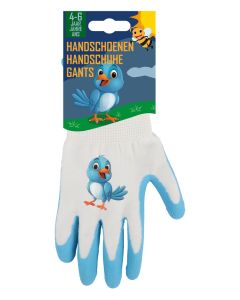 Kinderwerkhandschoenen - Vogel - 4-6 jaar