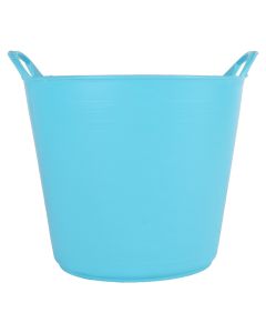Flexibel kuipje - Met hendels - Kunststof - 22 liter - Lichtblauw
