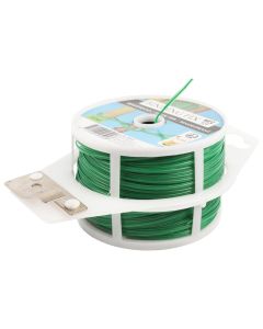 Binddraad groen met mesje 30m