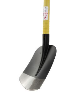 Zandschop nr 2 met gebogen steel in glasvezel-kunststof