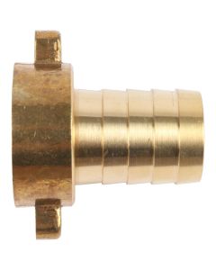 Kraankoppeling 3/4 inch met inwendige draad en slangtule dia 18-23 mm (messing) - op kaart