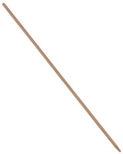 Gepunte harksteel 150 cm x 28mm 2 x vernist