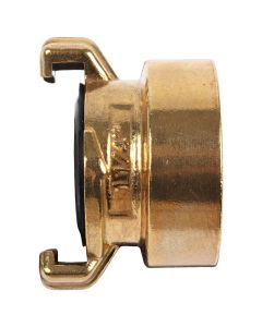 Gk-snelkoppeling 1 1/4inch met aansluiting inwendige draad (messing) op kaart