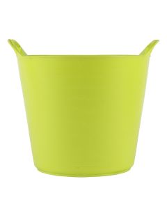 Flexibel kuipje - Met hendels - Kunststof - 22 liter - Groen