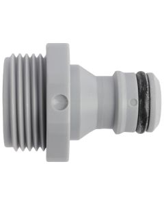 Kraannippel 3/4inch met uitwendige draad (pvc) op kaart