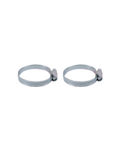 Slangklemmen - Met schroef - Verzinkt - 32-50 mm - 2 stuks