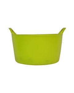 Flexibel kuipje - Met hendels - Kunststof - 12 liter - Groen