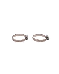 Slangklemmen - Met schroef - Rvs - 32-50 mm - 2 stuks