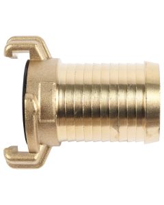 GK-snelkoppeling - Met slangtule - Messing - Voor 1 1/4 inch