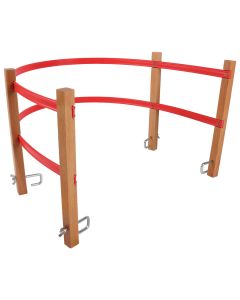 Nijdam - Rugleuning voor Houten Slede