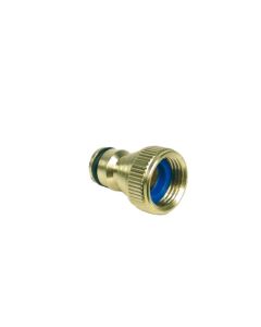 Kraannippel met inwendige draad 1/2 inch (messing)