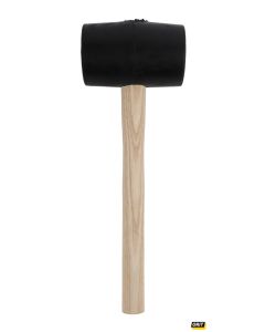 Rubberen hamer - 680 gram - Essenhouten steel