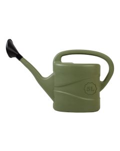 Gieter - Met broeskop - Kunststof - 5 liter - Olijfgroen