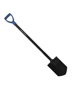 Metalen spade met D-handvat