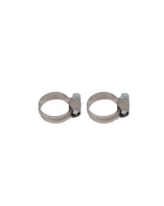 Slangklemmen - Met schroef - Rvs - 16-25 mm - 2 stuks