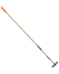 Gesmede en geharde rechte biethak 160 mm met steel 1,60 m
