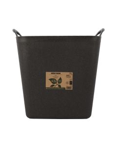 Flexibele kuip - 43 liter - Zwart - Met handvatten - 100% Gerecycled - ECO Friendly