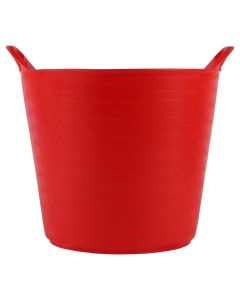 Flexibel kuipje - Met hendels - Kunststof - 22 liter - Rood