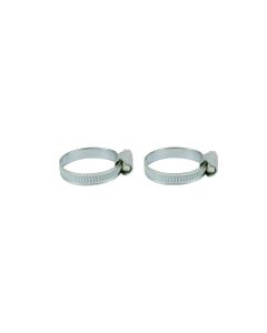 Slangklemmen - Met schroef - Rvs - 25-40 mm - 2 stuks