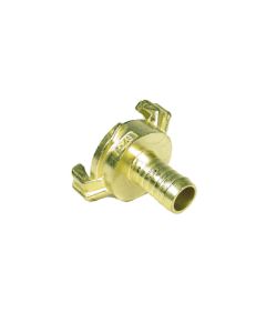 Gk-snelkoppeling met slangtule dia 18-23 mm (messing)